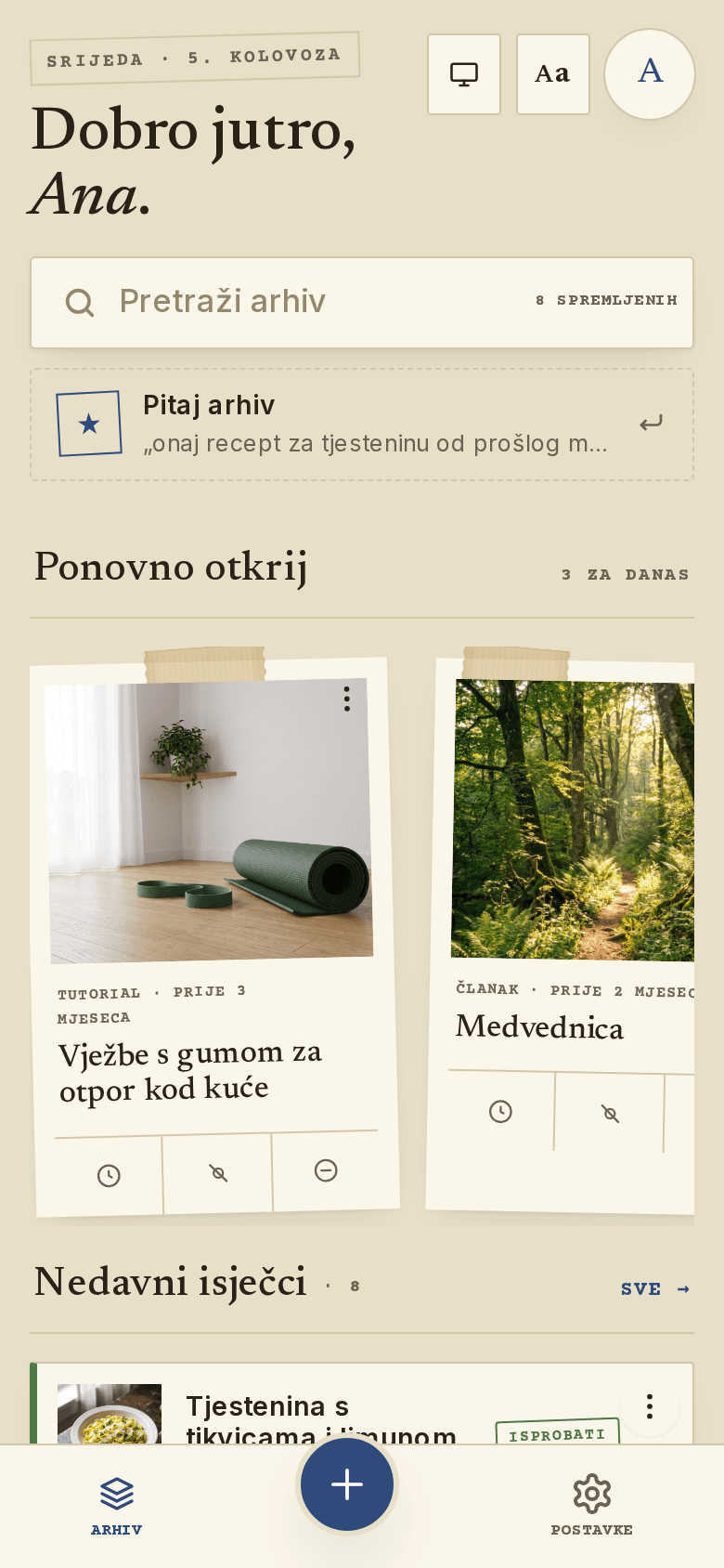 Keepli memorija na mobitelu